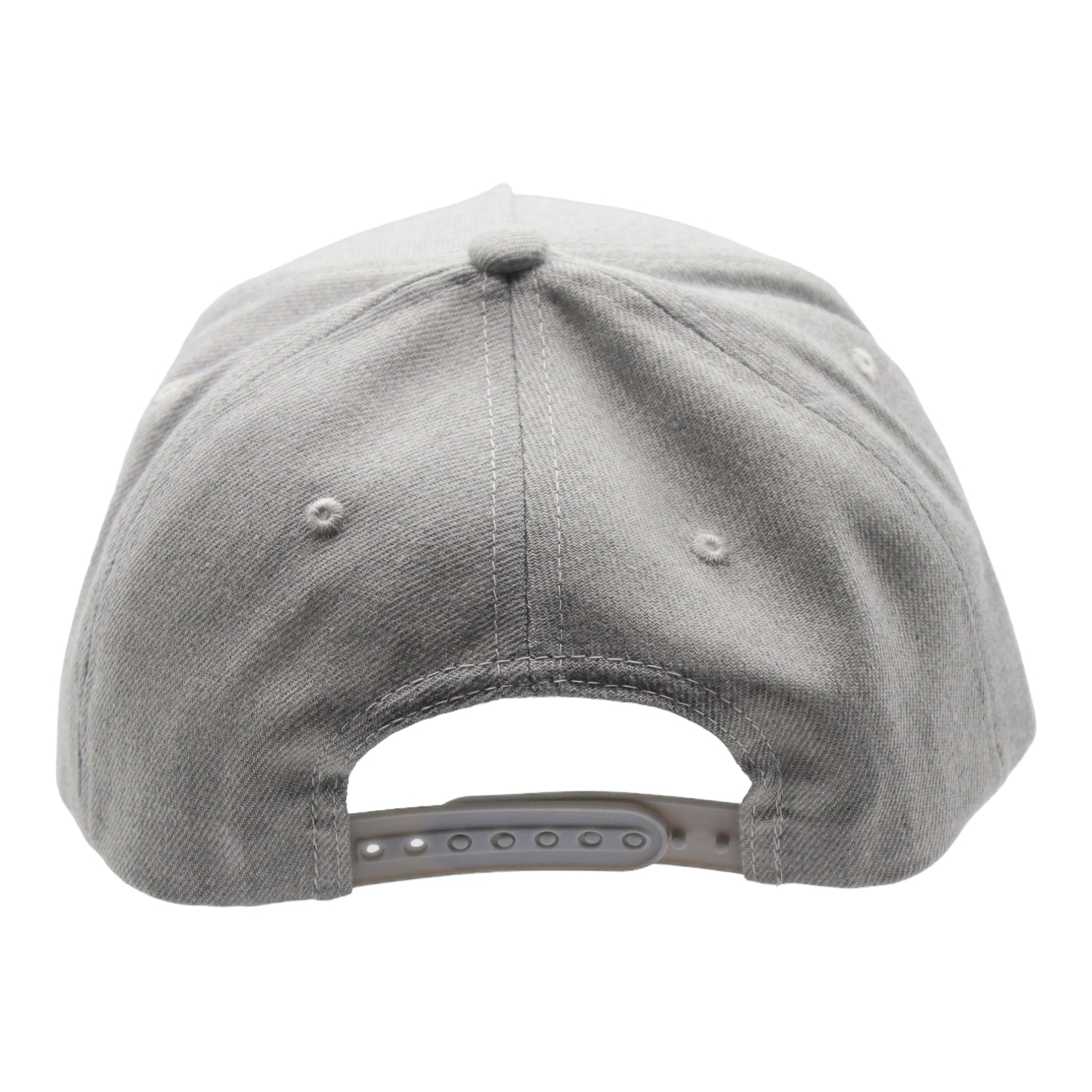 Blank Solid Color High Crown Snapback Hat