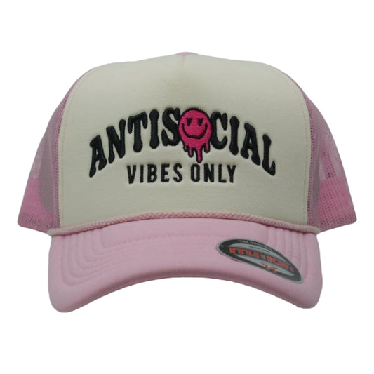 Antisocial Vibes Only Foam Trucker Hat