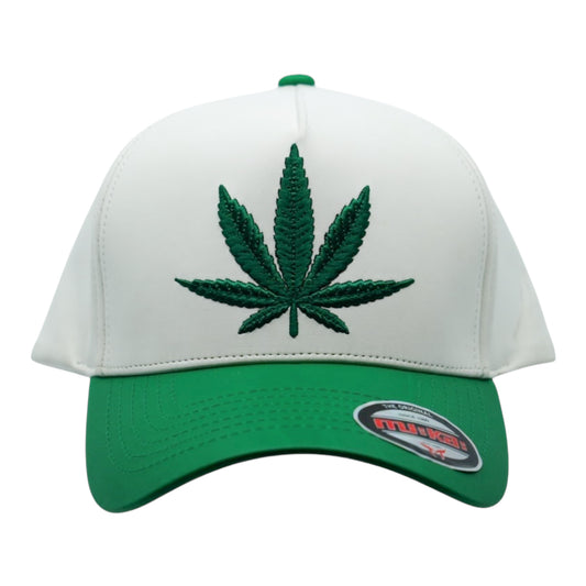 Weed Leather P/U Snapback