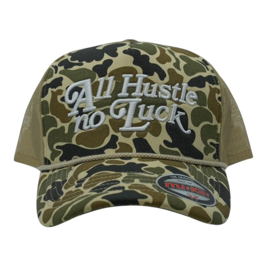 All Hustle No Luck Foam Trucker Hat