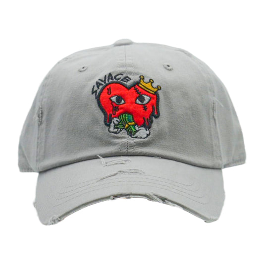 Savage Heart Distressed Vintage Dad Hat