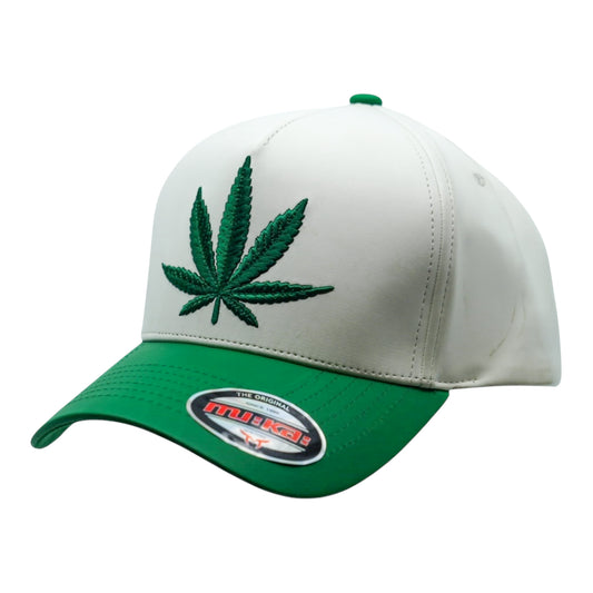 Weed Leather P/U Snapback