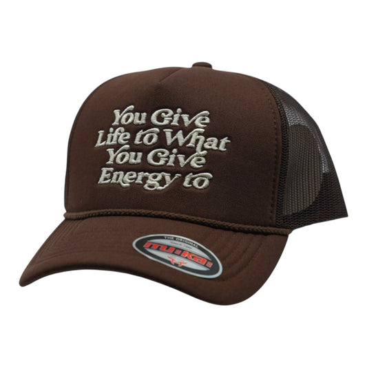 You Give Life Foam Trucker Hat