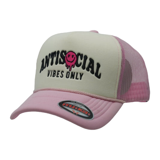 Antisocial Vibes Only Foam Trucker Hat