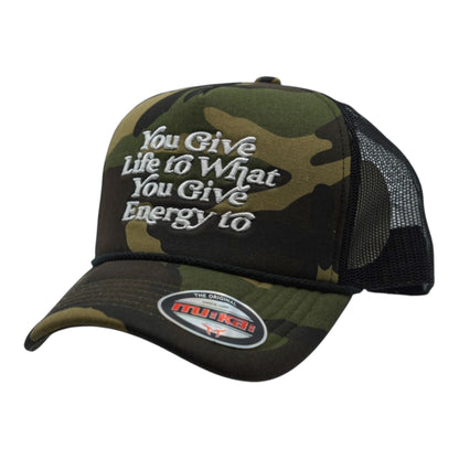 You Give Life Foam Trucker Hat