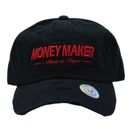 Money Maker Distressed Vintage Dad Hat
