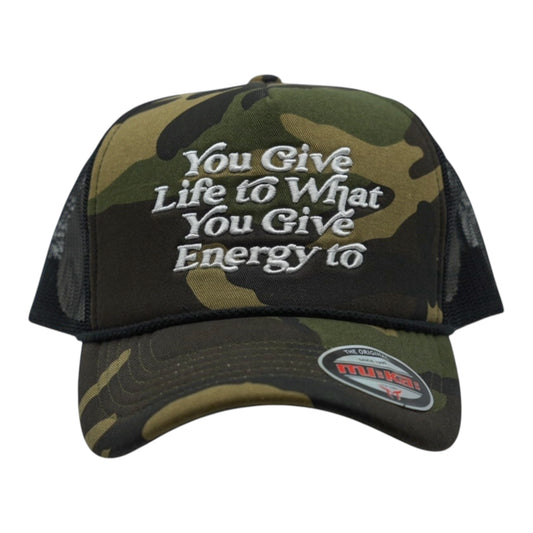 You Give Life Foam Trucker Hat