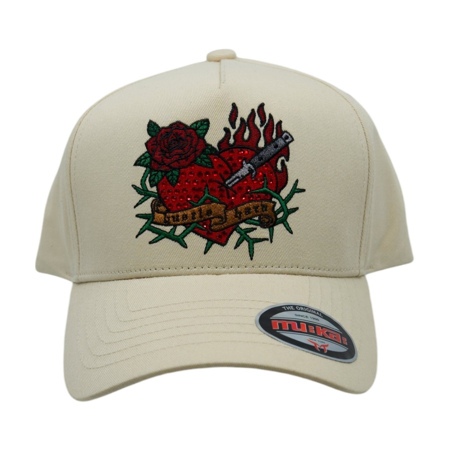 Hustle & Grind Rhinestone Snapback