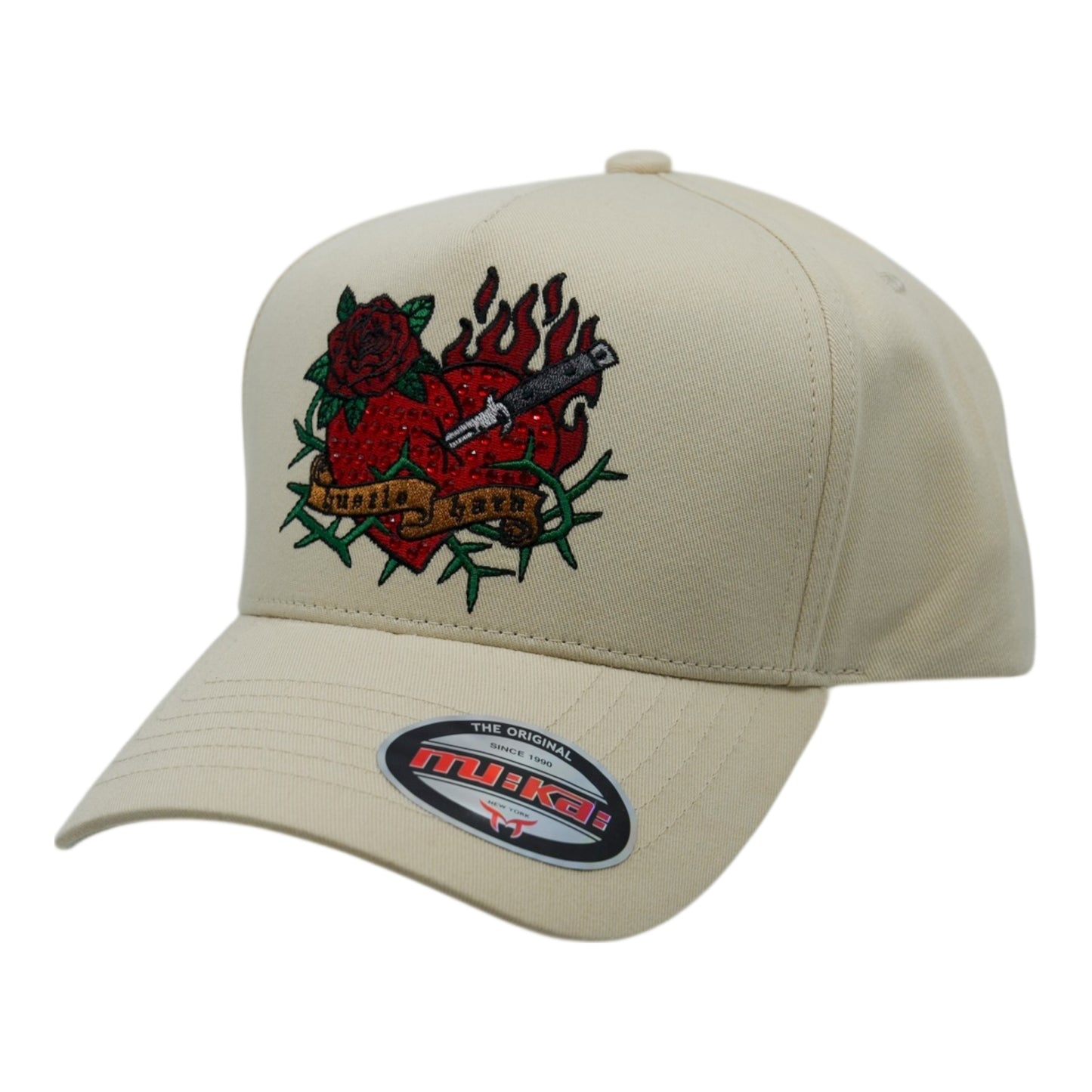 Hustle & Grind Rhinestone Snapback