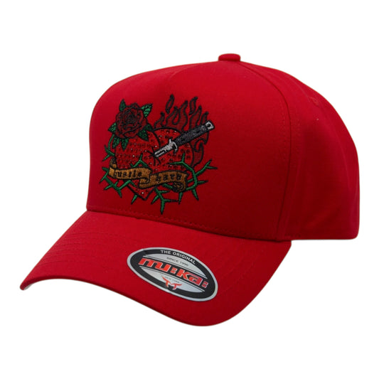 Hustle & Grind Rhinestone Snapback