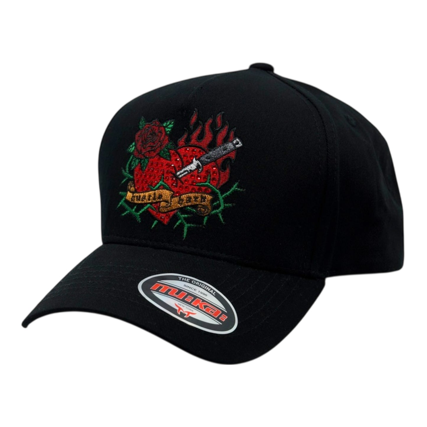 Hustle & Grind Rhinestone Snapback
