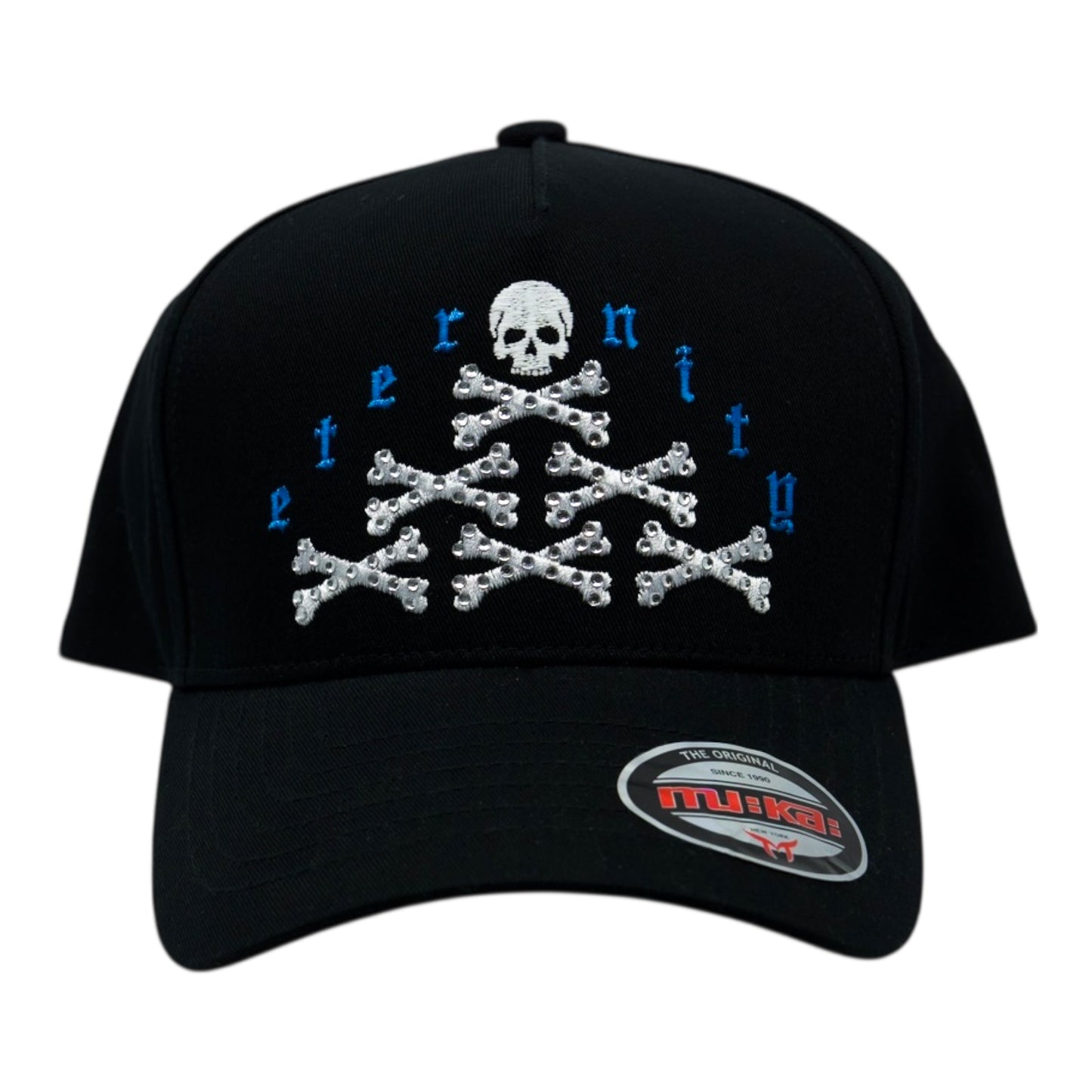Eternity Skull Rhinestone Snapback