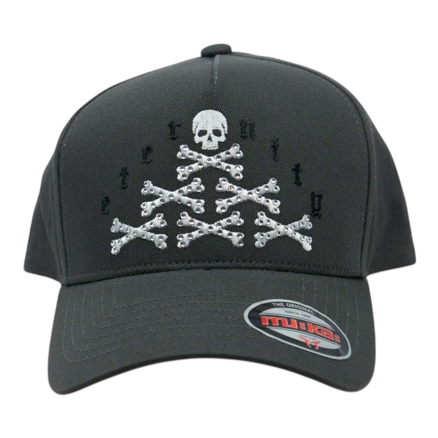 Eternity Skull Rhinestone Snapback