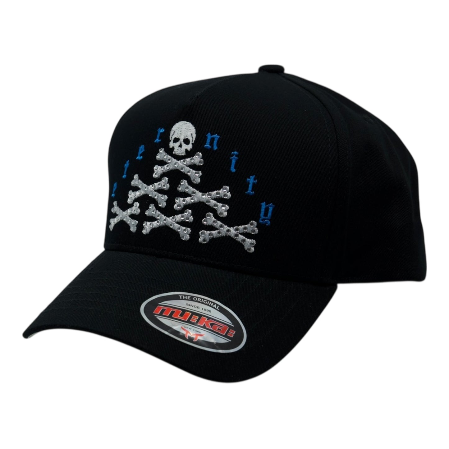 Eternity Skull Rhinestone Snapback