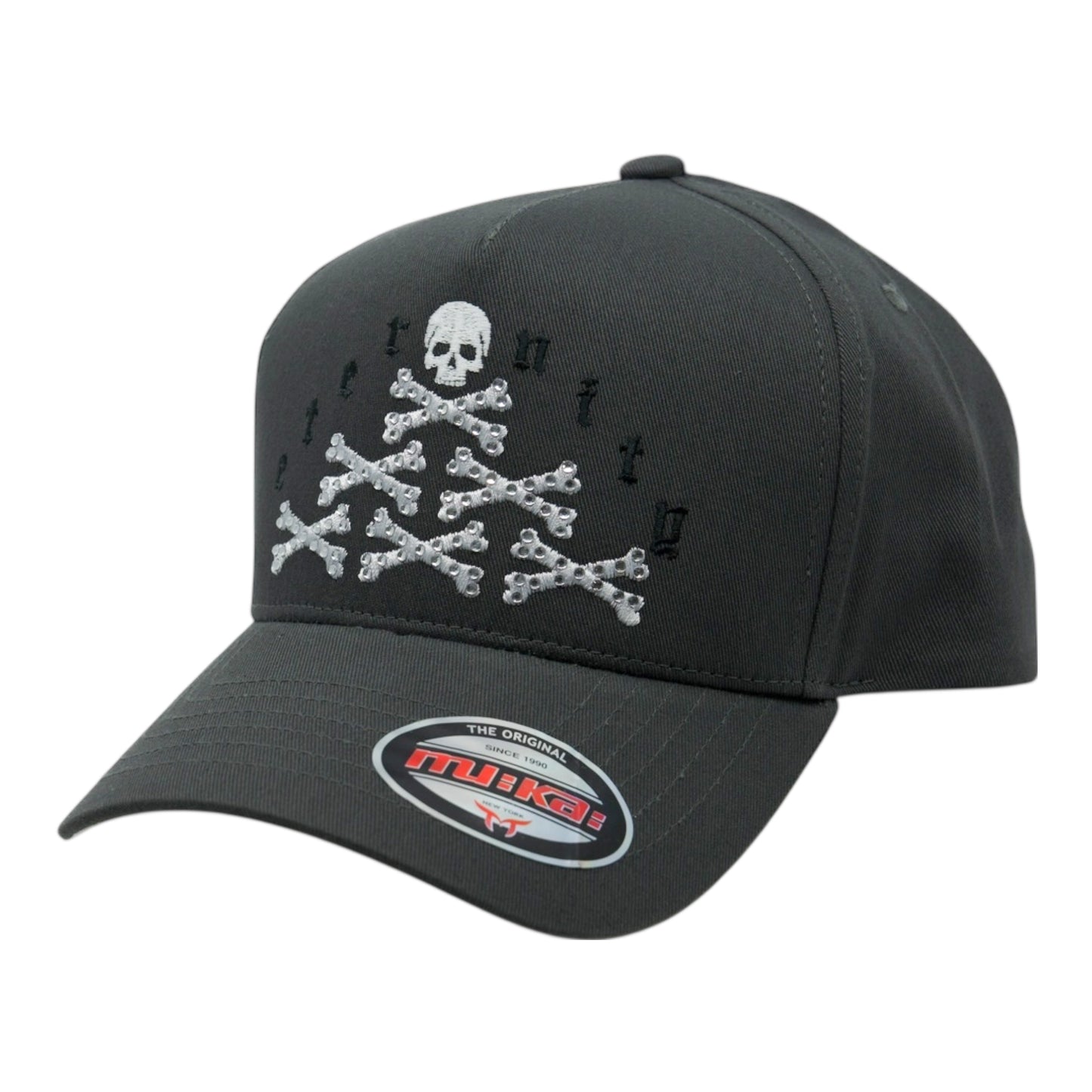 Eternity Skull Rhinestone Snapback